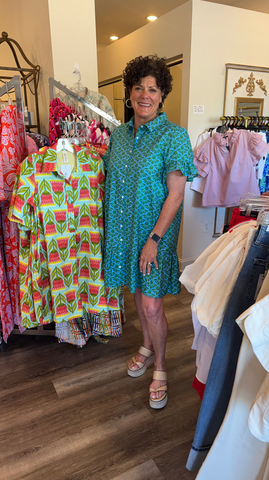 Uncle Frank Coneflower Dress