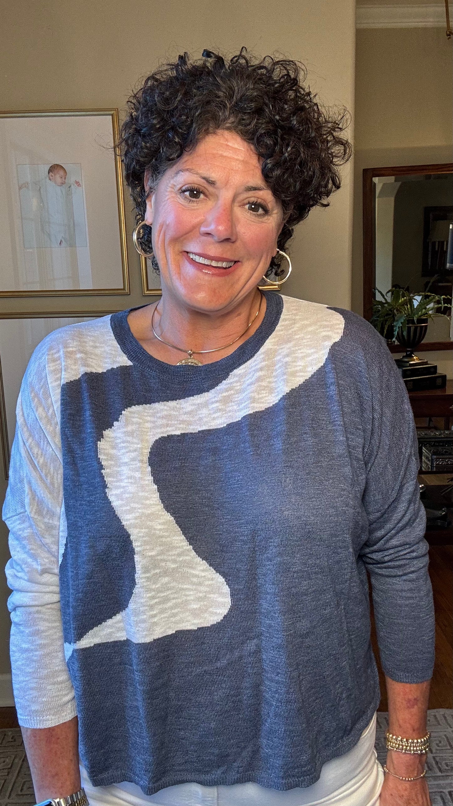 StitchDrop Honest Indigo Sweater
