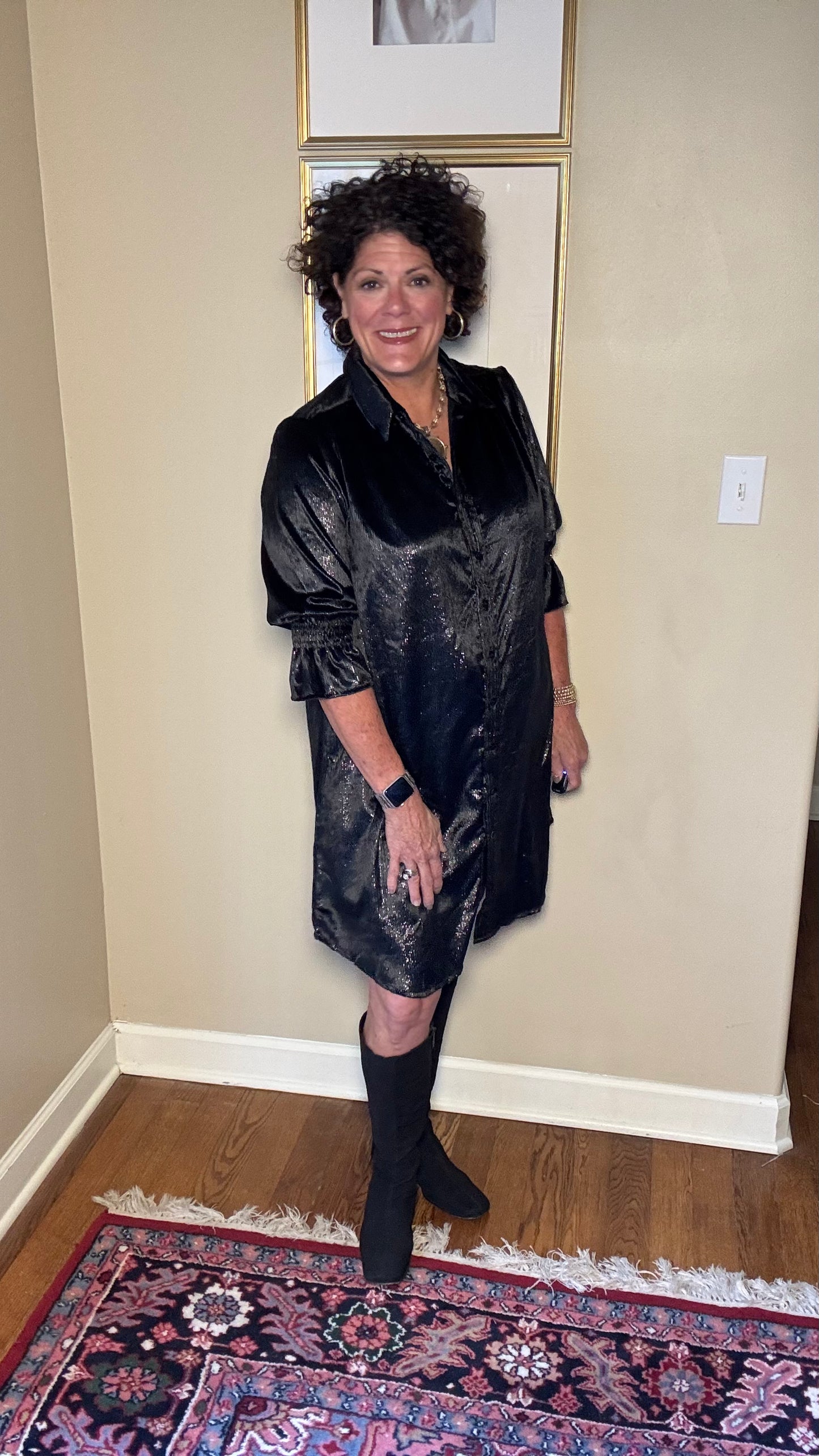 BOHO Chic Dress (Black)