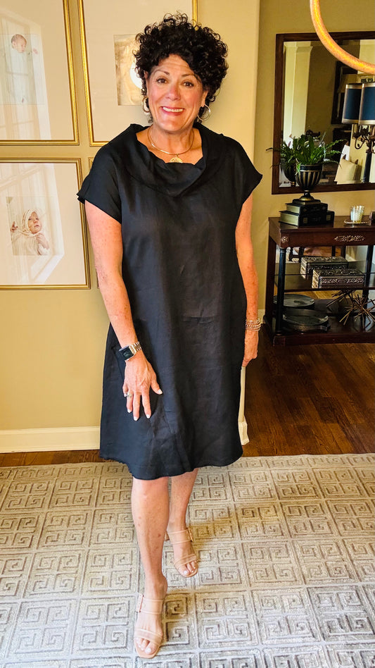 Olivia Flax Solid Impress Dress