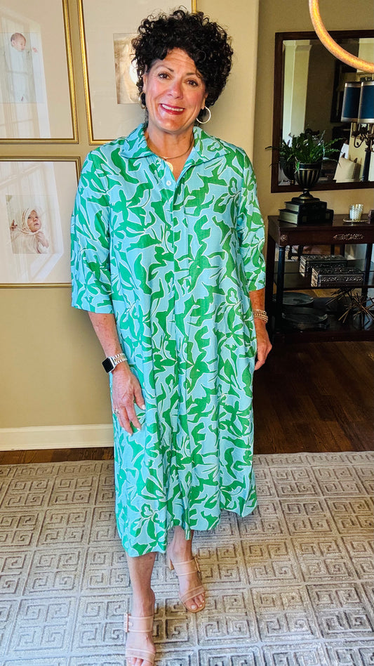 Uncle Frank Midi Swing Dress