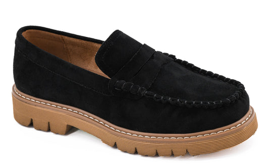 Corky's Keep Up Black Loafer