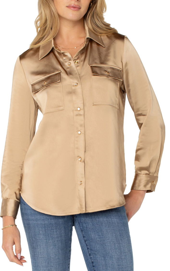Liverpool Satin Top
