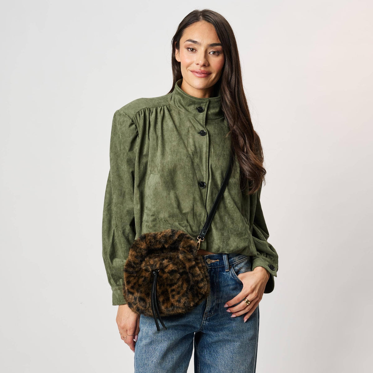 Wynter Crossbody: Leopard