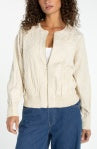 Liverpool Casual Jacket in Pale Sand Stripe